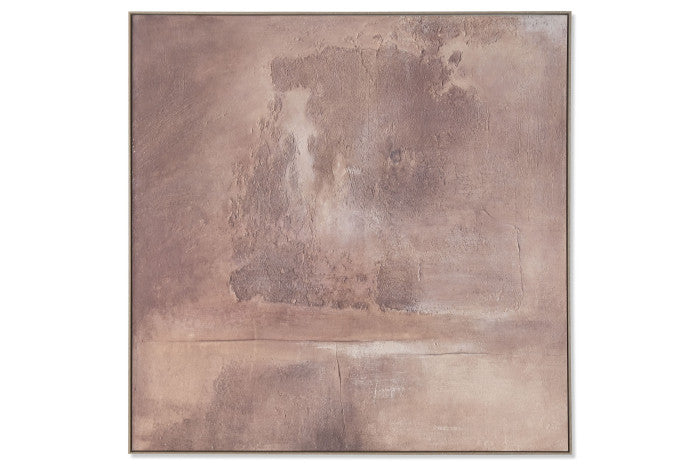Lienzo Abstracto Tonos Marrones