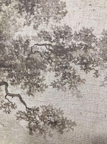 Pareja de Cuadros Paisaje Yute