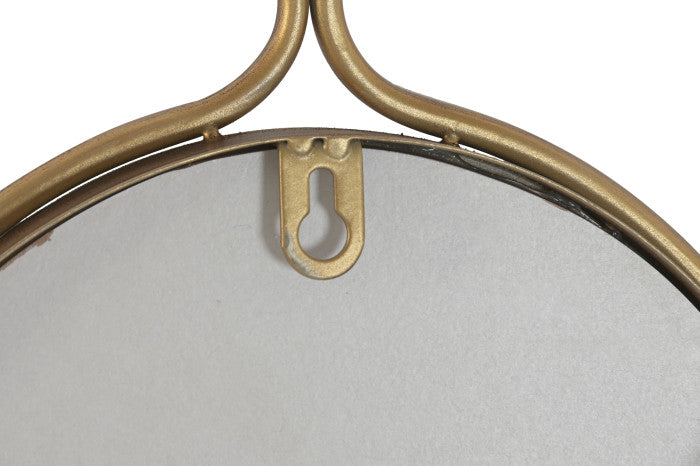 Espejo Ovalado Dorado