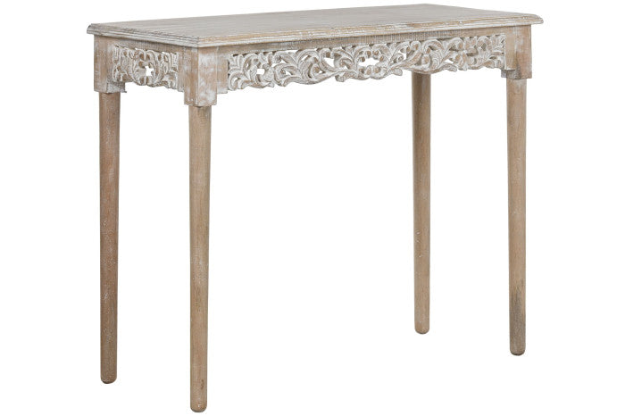 Consola Tallada madera de mango