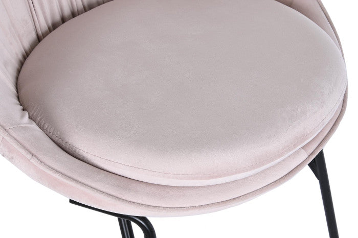 Silla Velvet Rosa