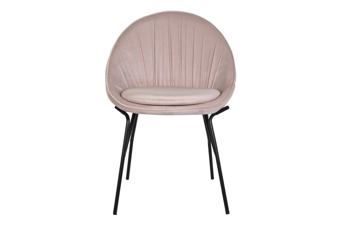 Silla Velvet Rosa