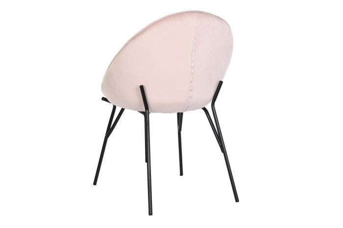 Silla Velvet Rosa