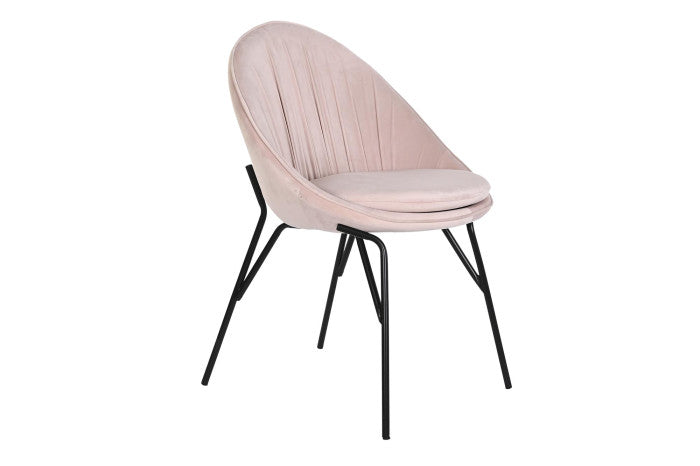 Silla Velvet Rosa