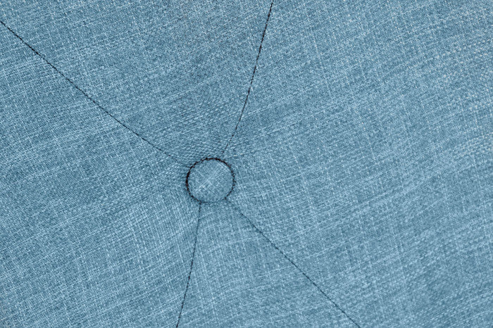 Cabecero Azul Celeste Capitoné