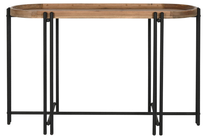 Consola Madera Metal