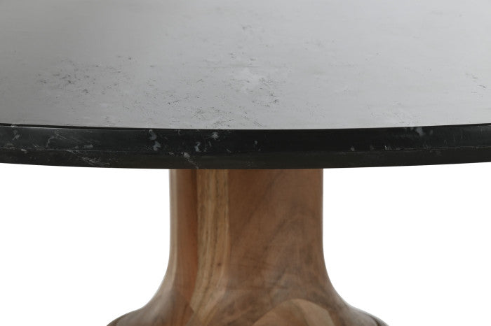 Mesa Comedor Mármol y Madera