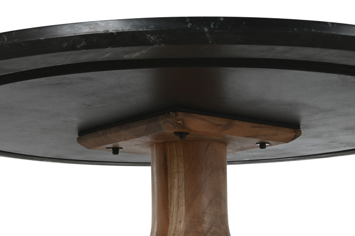 Mesa Comedor Mármol y Madera