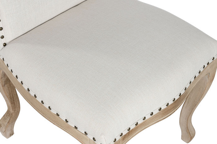 Silla Caucho Tapizada Remaches