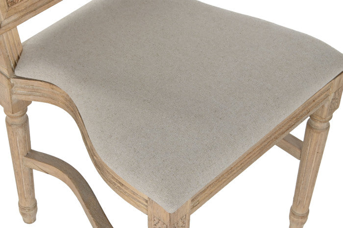 Silla Olmo Ratán Respaldo Rectangular