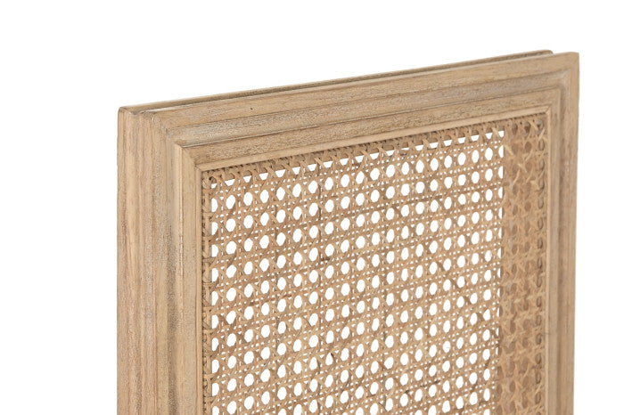 Silla Olmo Ratán Respaldo Rectangular