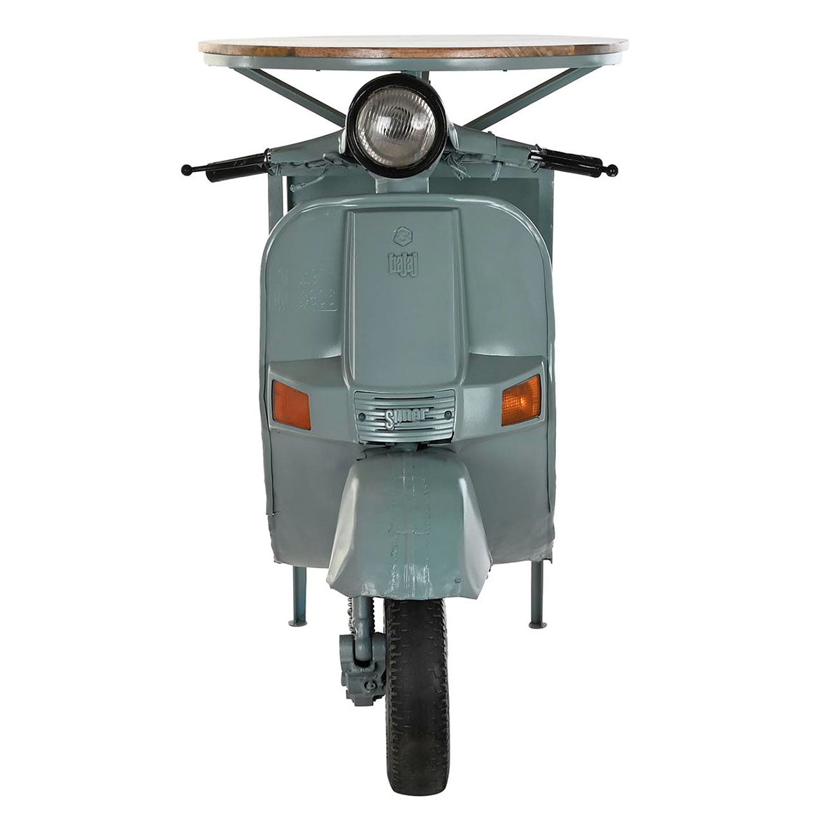 Mesa Auxiliar Moto Verde Agua