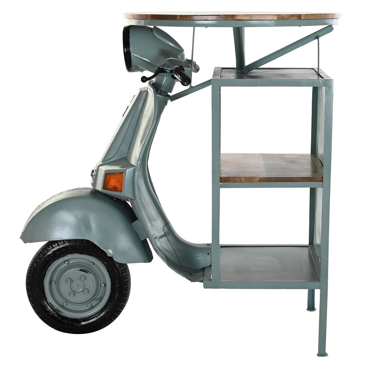 Mesa Auxiliar Moto Verde Agua