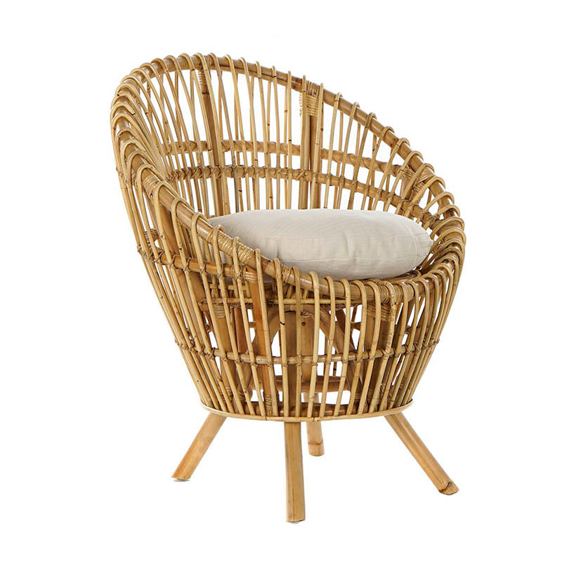 Sillón Ratan Algodón