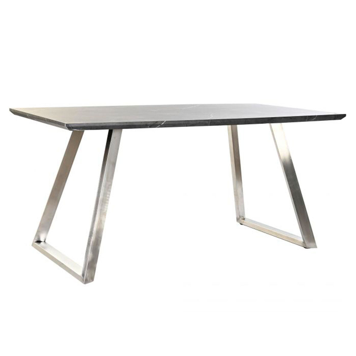Mesa Comedor Acero Simil Mármol