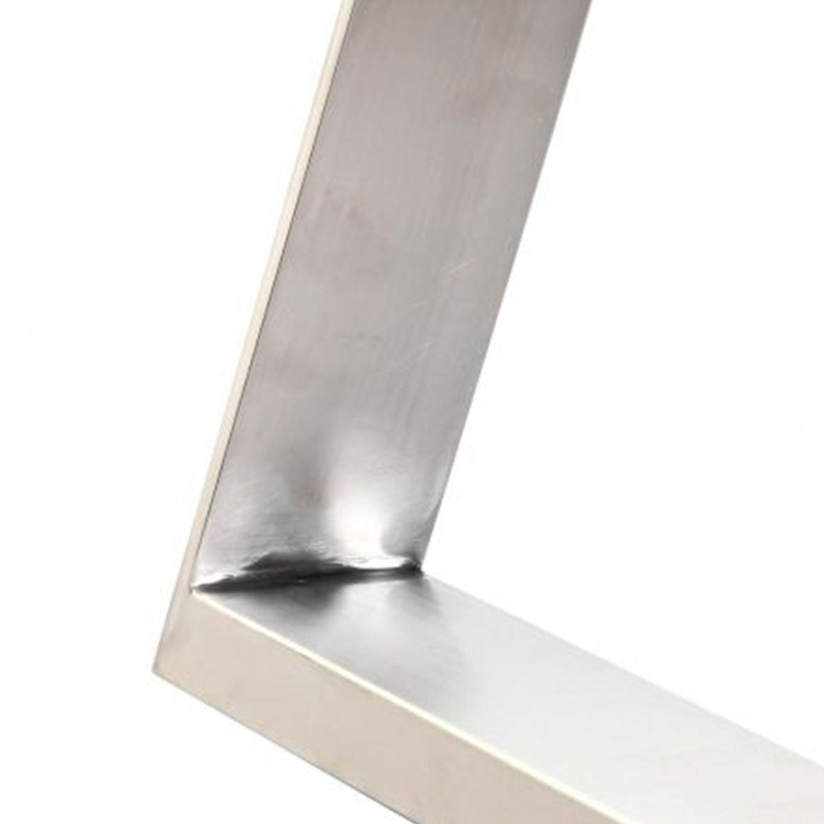Mesa Comedor Acero Simil Mármol