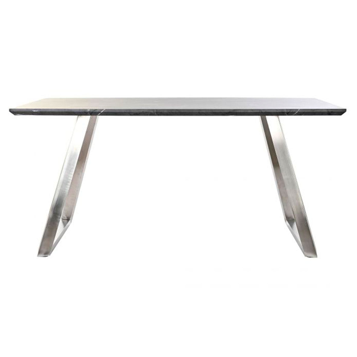 Mesa Comedor Acero Simil Mármol