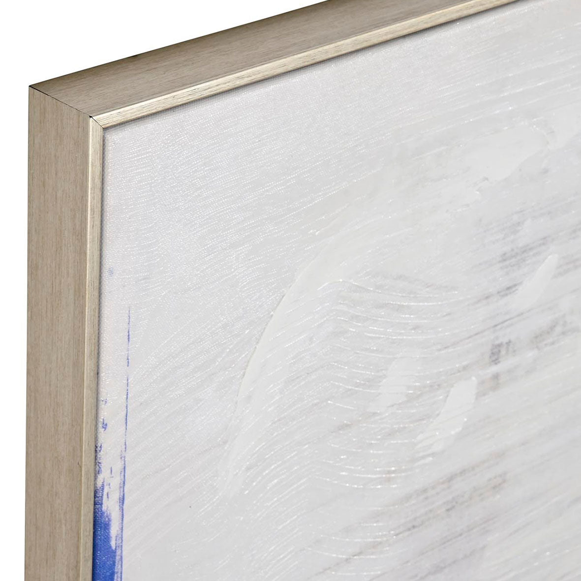 Pareja Lienzos Abstractos Blanco
