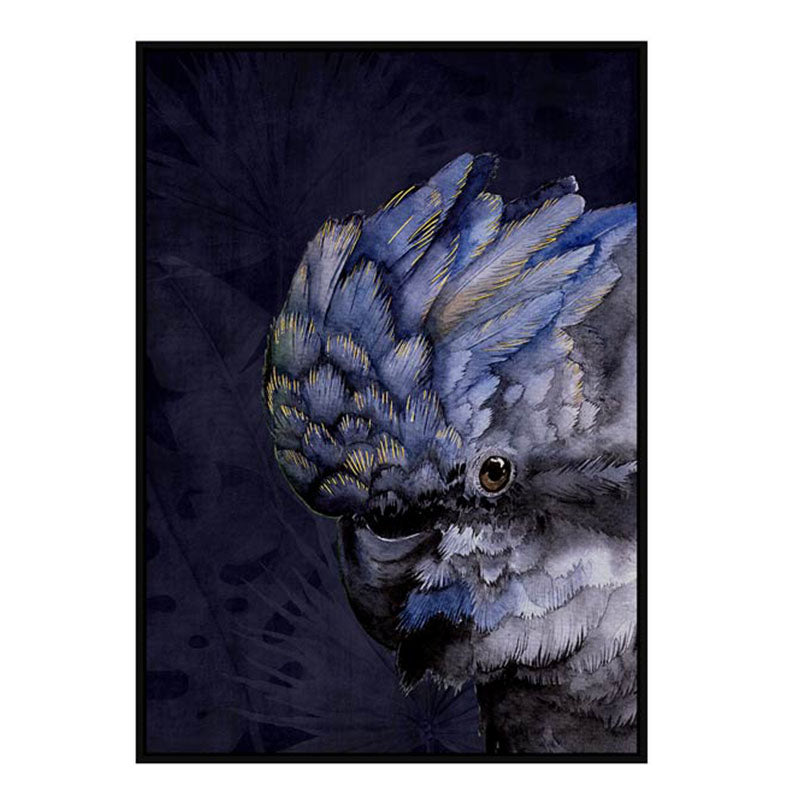 Cuadro Cacatúa Azul