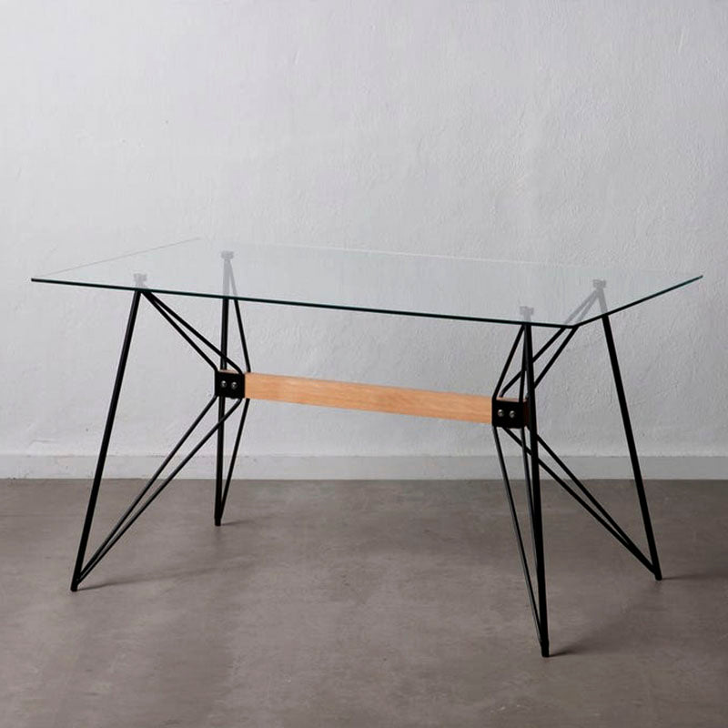 Mesa Comedor Haya Metal Negro