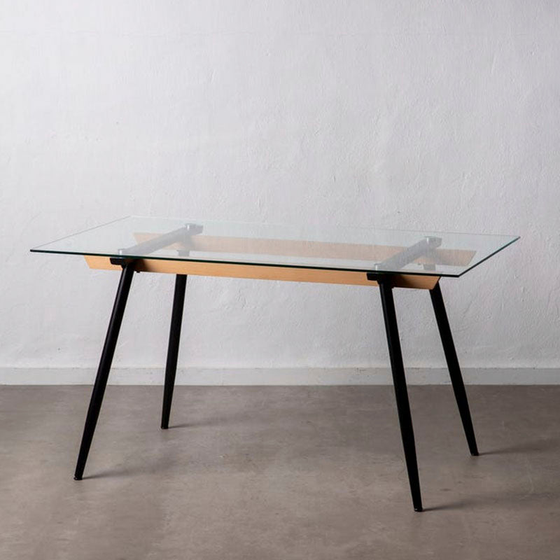 Mesa Comedor Haya Metal Negro