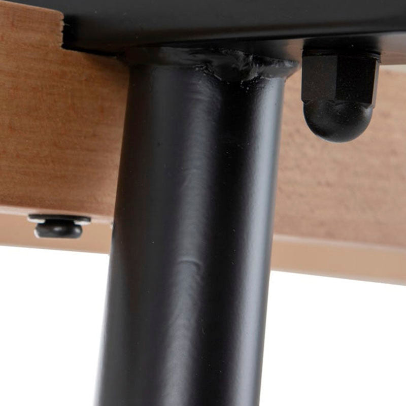 Mesa Comedor Haya Metal Negro