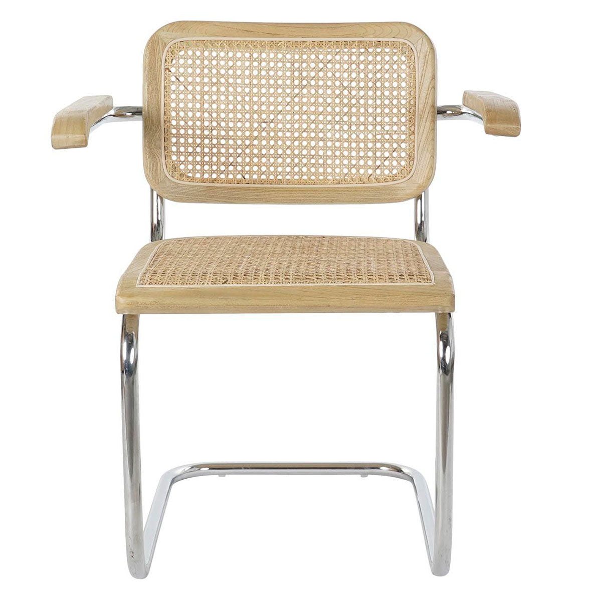 Silla Olmo Ratán Reposabrazos
