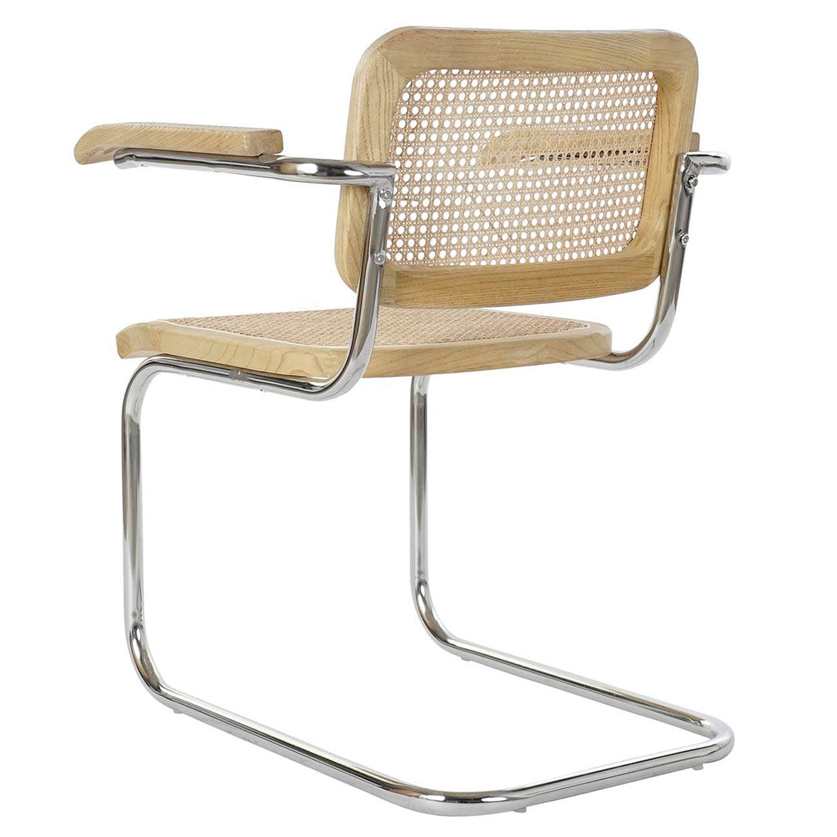 Silla Olmo Ratán Reposabrazos
