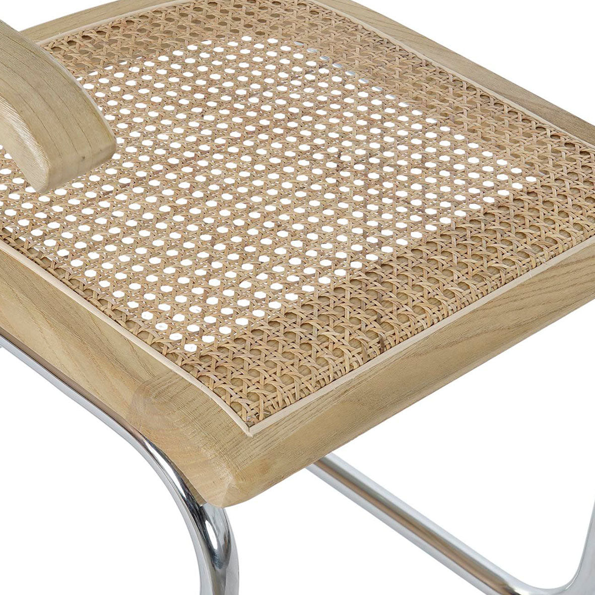 Silla Olmo Ratán Reposabrazos