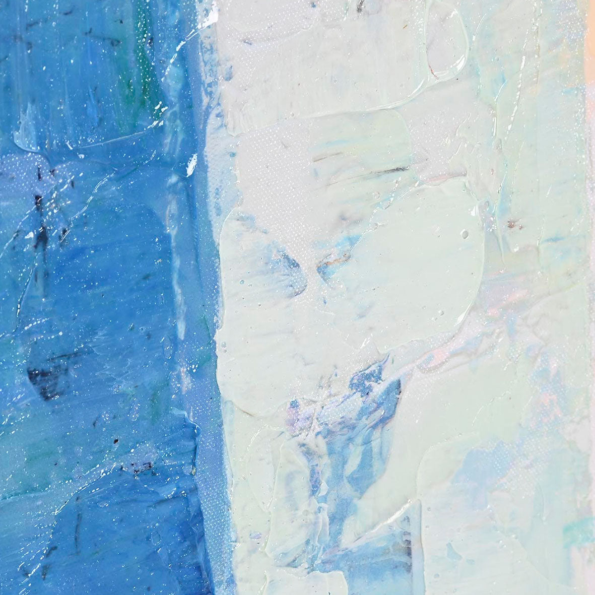 Pareja Lienzos Rectángulos Abstractos