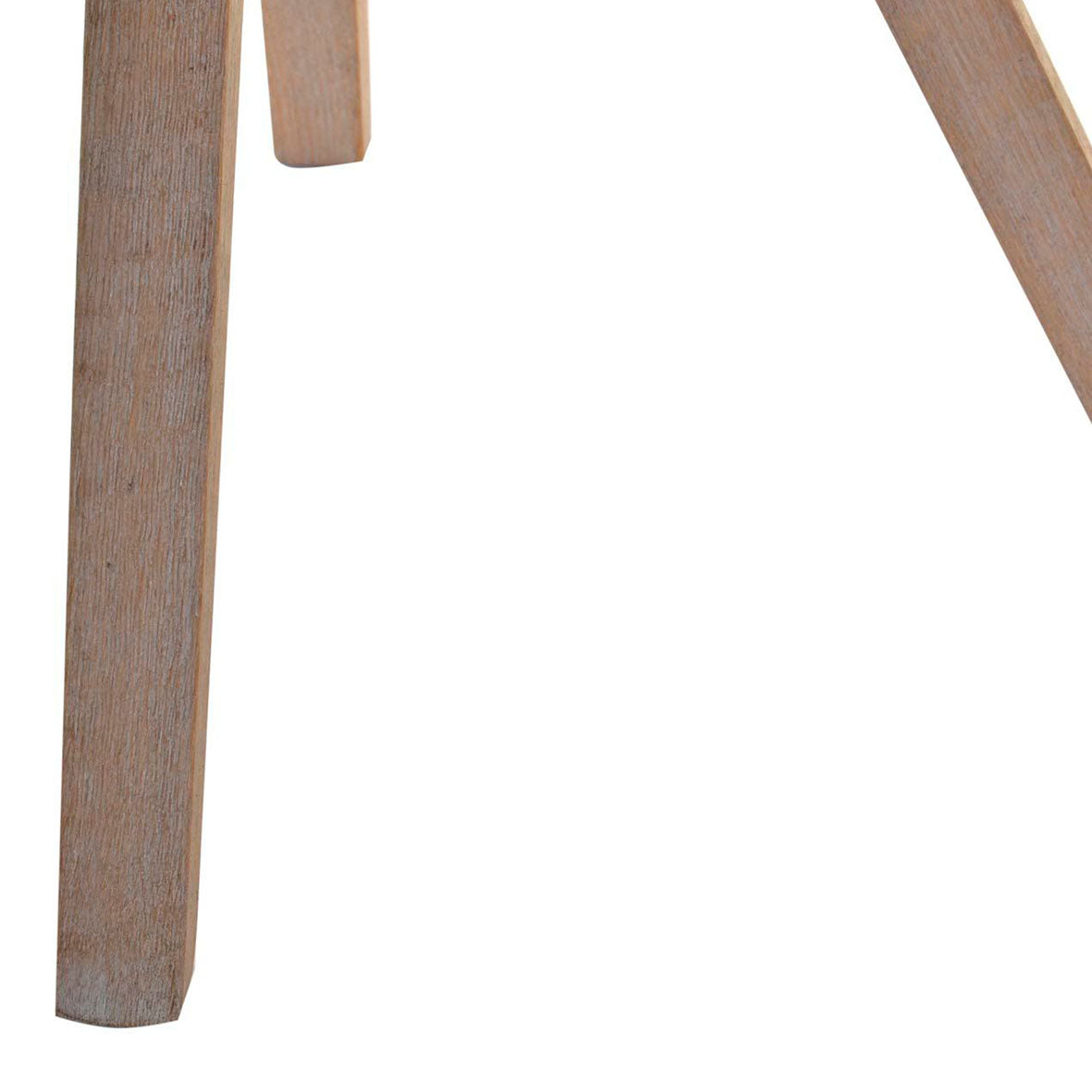 Silla Algodón Marrón Madera