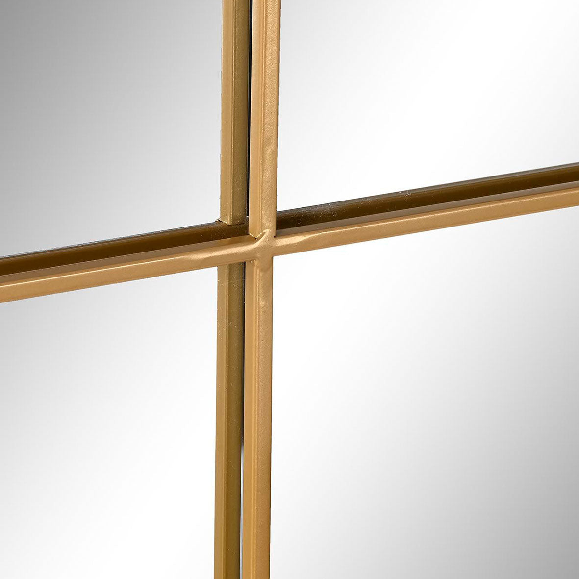 Espejo Ventana Dorado