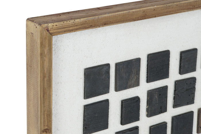 Cuadro Cuadrados Madera