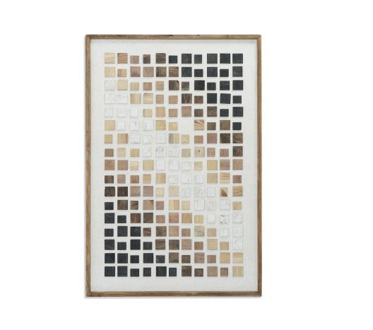 Cuadro Cuadrados Madera