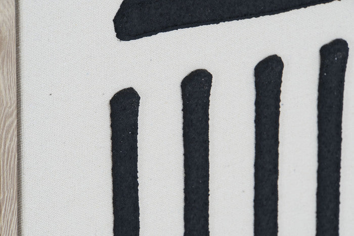 Pareja Lienzos Líneas Paralelas.