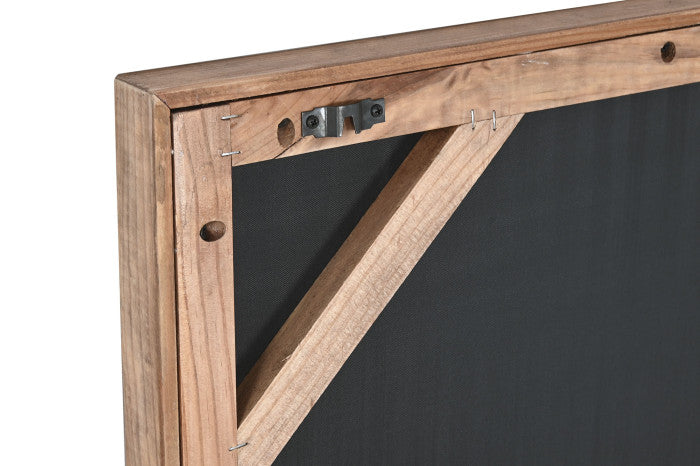 Cuadro Semicírculos Madera.