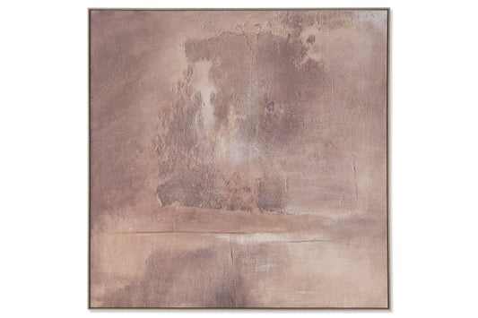 Lienzo Abstracto Tonos Marrones