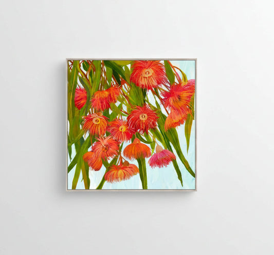 Lienzo Enmarcado Estallido en flor