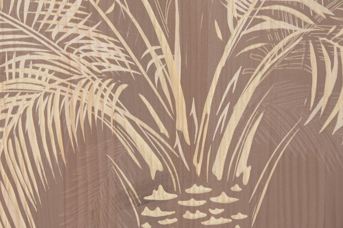 Tríptico Palmera Grabada