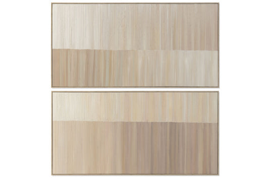 Pareja Cuadros Bicolor