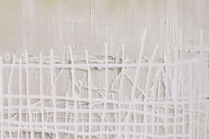 Pareja Lienzos Tonos Verdes