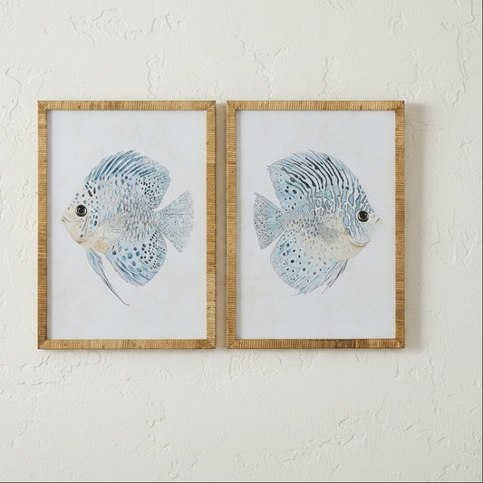 Pareja de Cuadros de Peces