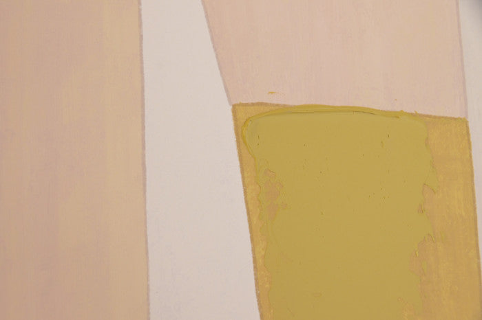 Pareja Lienzos Abstracto Amarillo / Beige