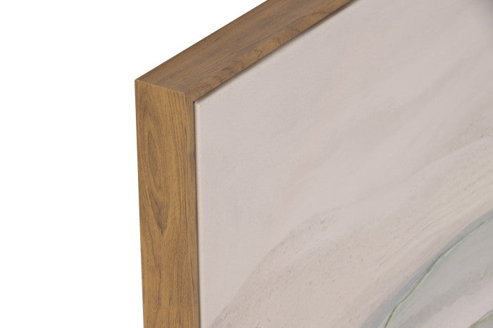 Pareja Lienzos Abstractos Azul y Verde