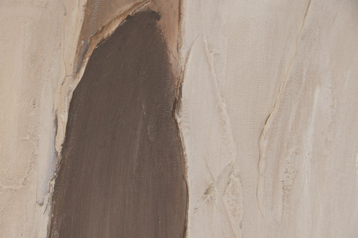 Pareja Lienzos Abstractos Beige