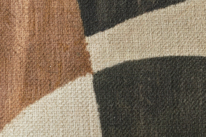 Pareja Lienzos Abstractos Beige Negro