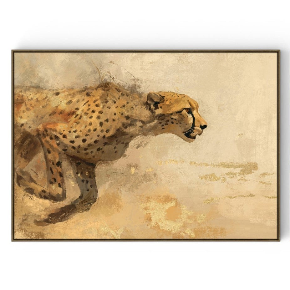 Pareja Lienzos Leopardos
