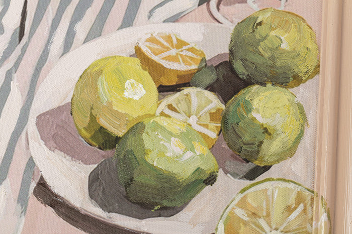 Pareja Lienzos Limones