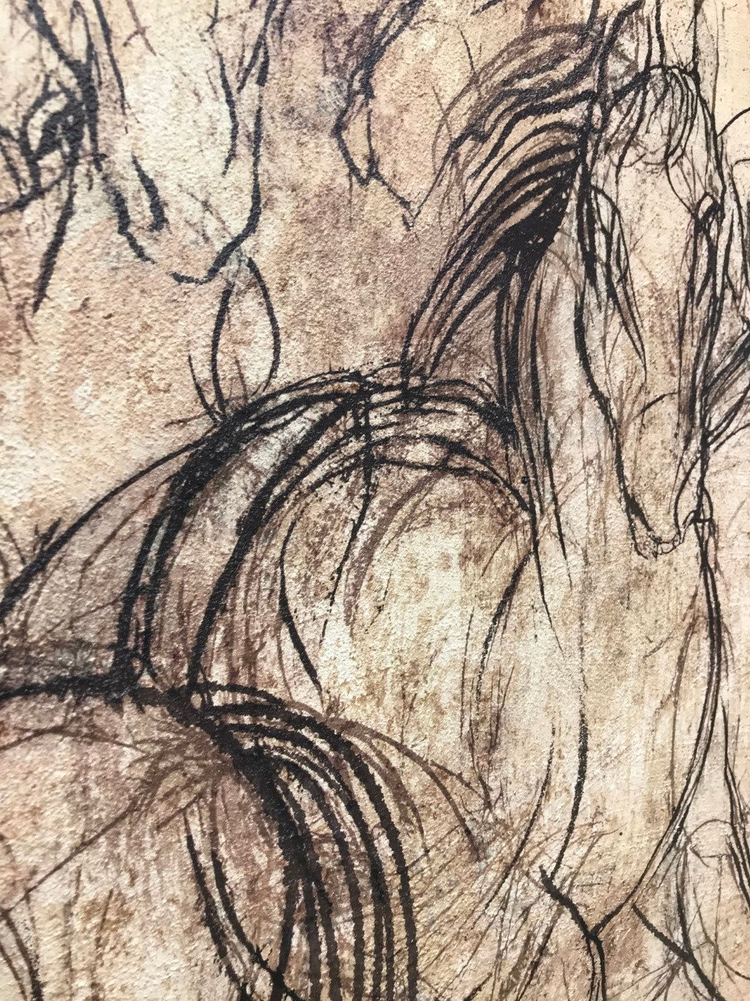 Lienzo enmarcado Wild Horses