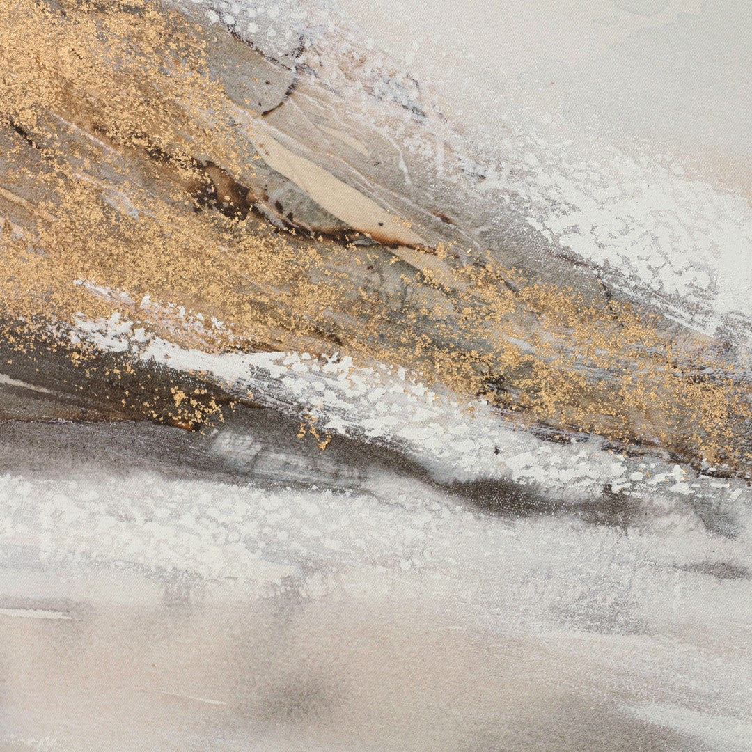 Abstrato Lienzo Dorado